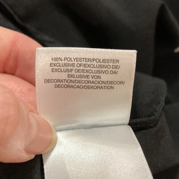 Annie Klein Black Relax Fit Tank Top SZ Large​​​​​​​ - Picture 11 of 11